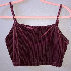 Sparkle velvet top